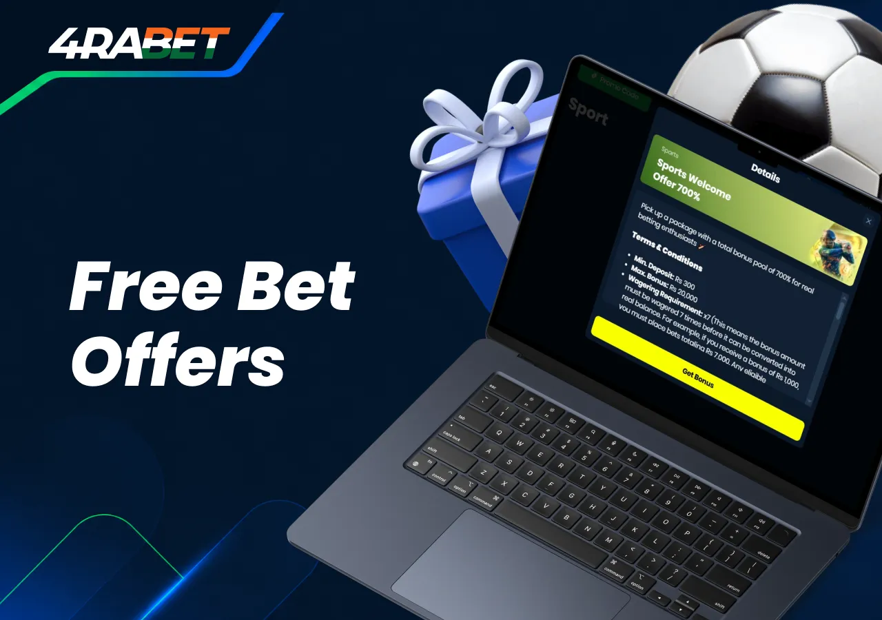 Free Bet Offers – 4rabet