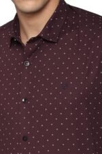 Men's Solid Regular Fit Shirt - Image 4