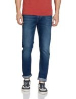 Men Slim Tapered Jeans