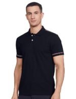 Solid Half Sleeve Regular Fit Cotton Polo T-Shirt