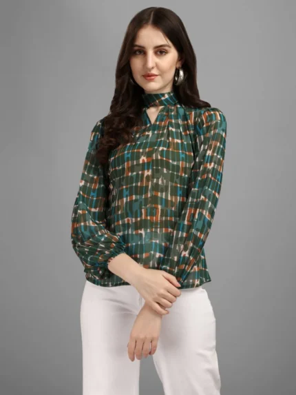 Pine Green Women's Tops